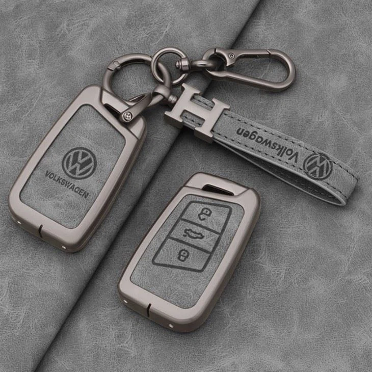 Leather Vw Key Fob Cover